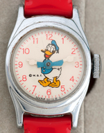 "DONALD DUCK WRIST WATCH" WITH POP-UP BOX.