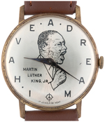 MARTIN LUTHER KING "I HAVE A DREAM" WRIST WATCH.