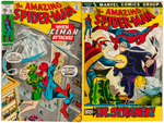 THE AMAZING SPIDER-MAN #92 TO #111 LOT OF 12 VARIOUS ISSUES.