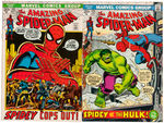 THE AMAZING SPIDER-MAN #112 TO #127 LOT OF 12 VARIOUS ISSUES.