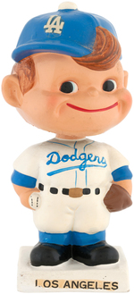 MLB "LOS ANGELES DODGERS" BASEBALL PLAYER BOBBING HEAD FIGURE.