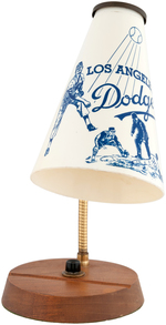 "LOS ANGELES DODGERS" MEGAPHONE LAMP.