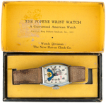 "THE POPEYE WRIST WATCH" WITH ORIGINAL BOX.