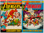 THE AVENGERS #97 TO #125 LOT OF 25 VARIOUS ISSUES.