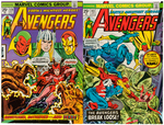 THE AVENGERS #128 TO #153 LOT OF 25 VARIOUS ISSUES.