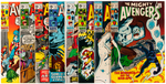 THE AVENGERS #60 TO #78 LOT OF TEN VARIOUS ISSUES.