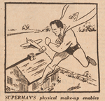 SUPERMAN "THE TAMPA DAILY TIMES" STRIP DEBUT ANNOUNCEMENT.