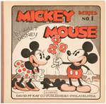 "MICKEY MOUSE BOOK NO. 1" HIGH GRADE EXAMPLE.