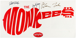 THE MONKEES SIGNED TRIO.