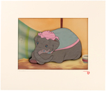 "DUMBO" & MRS. JUMBO COURVOISIER PRODUCTION CEL SET-UP.