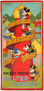 "MICKEY MOUSE HELTER SKELTER" BOXED ENGLISH GAME.