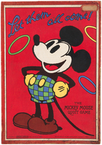 "THE MICKEY MOUSE QUOIT GAME" EARLY BOXED GAME.