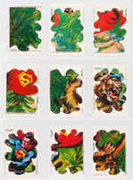 "SUPERMAN IN THE JUNGLE" A&BC ENGLISH GUM CARD PUZZLE SET.