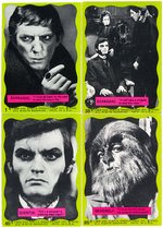 "DARK SHADOWS 2ND SERIES" PHILADELPHIA CHEWING GUM CARD SET WITH WRAPPER.