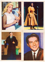 "ATV" (ASSOCIATED TELEVISION) STARS SNAP CARD SERIES 2 SET.