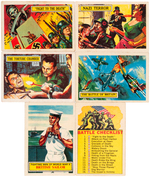 "BATTLE" A&BC ENGLISH GUM CARD SET.