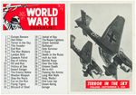 "WAR BULLETIN" PHILADELPHIA CHEWING GUM CO. CARD SET.