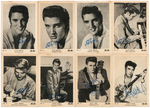 GOLDEN BOYS A&BC SERIES 1 CARD SET FEATURING ELVIS PRESLEY.