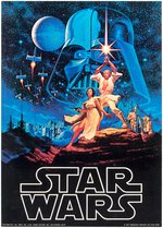 "STAR WARS" POSTER PAIR.