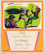 "BATMAN: THE SUNDAY CLASSICS 1943-1946" MULTI-SIGNED BOOK.