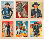 “HOPALONG CASSIDY WILD WEST TRADING CARD” POST CEREALS PREMIUM SET.