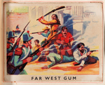 "BELGA FAR WEST" COMPLETE GUM CARD ALBUM.