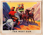 "BELGA FAR WEST" COMPLETE GUM CARD ALBUM.