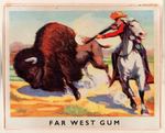 "BELGA FAR WEST" COMPLETE GUM CARD ALBUM.