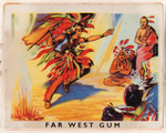 "BELGA FAR WEST" COMPLETE GUM CARD ALBUM.