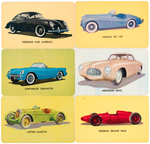 "SPORTS CAR TRADING CARDS" MOTHER'S COOKIES PREMIUM NEAR SET.