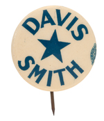 “DAVIS/SMITH” SCARCE COATTAIL NAME BUTTON HAKE #25.