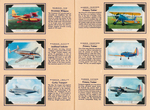 "MODERN AIRPLANES/WINGS CIGARETTES" COMPLETE CARD ALBUM TRIO.