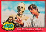 "STAR WARS" TOPPS SERIES 2 UNCUT GUM CARD SHEET.