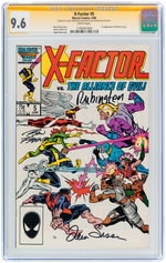 "X-FACTOR" #5 MAY 1986 CGC 9.6 NM+ - SIGNATURE SERIES.