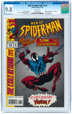 "WEB OF SPIDER-MAN" #118 NOVEMBER 1994 CGC 9.8 NM/MINT.