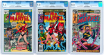 "MS. MARVEL" CGC LOT.