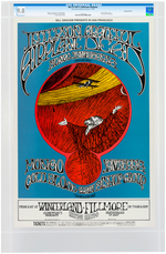 BILL GRAHAM CONCERT POSTER BG-171 OP-1 CGC 9.8 NM/MINT - JEFFERSON AIRPLANE & THE GRATEFUL DEAD.