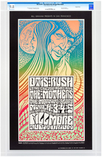 BILL GRAHAM CONCERT POSTER BG-53 OP-1 CGC 9.8 NM/MINT - OTIS RUSH & HIS CHICAGO BLUES BAND.