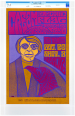 BILL GRAHAM CONCERT POSTER BG-80 OP-1 CGC 9.8 NM/MINT - CREAM.