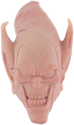 TOYBIZ MARVEL 1 UP WAX HEAD SCULPT AND RESIN CASTING FOR THE GREEN GOBLIN.