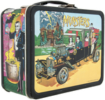 "THE MUNSTERS" METAL LUNCHBOX WITH THERMOS.