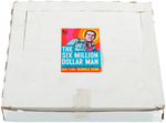 "THE SIX MILLION DOLLAR MAN" TOPPS GUM CARD TEST ISSUE BOX & WRAPPERS.