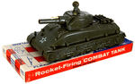 “ROCKET-FIRING COMBAT TANK” IN STORE BOX.