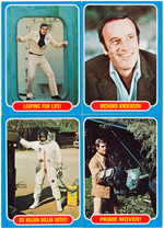 "SIX MILLION DOLLAR MAN" TOPPS TEST ISSUE GUM CARD LOT OF 24.