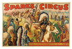 "SPARKS CIRCUS" POSTER FEATURING GREAT INDIAN GRAPHICS.