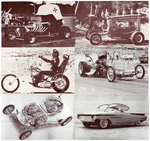 HOT RODS, CUSTOM CARS & OTHER VEHICLES EXHIBIT CARD SETS.