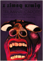 TRUMAN CAPOTE "IN COLD BLOOD" LINEN-MOUNTED POLISH MOVIE POSTER.