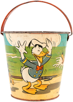 DONALD DUCK, GOOFY, PLUTO & MICKEY MOUSE'S NEPHEWS SAND PAIL.