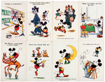 MICKEY MOUSE ENGLISH POSTCARD LOT.