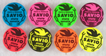 EIGHT "PEACE AND FREEDOM SAVIO STATE SENATE" BUTTONS.